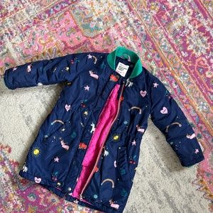 Printed jacket for girls